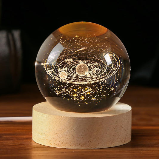 Galaxy Crystal Ball Night Light