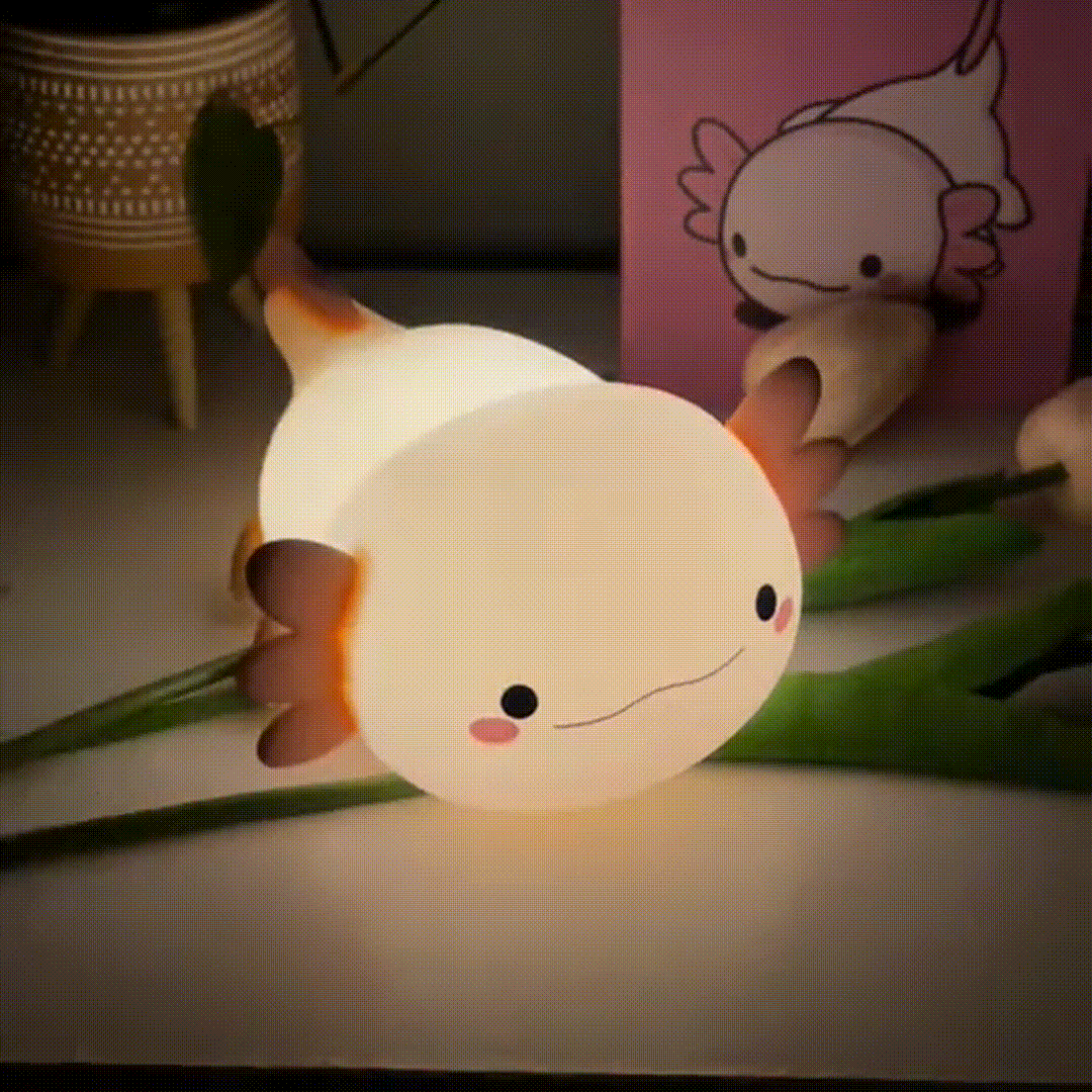 Axolotl Night Light