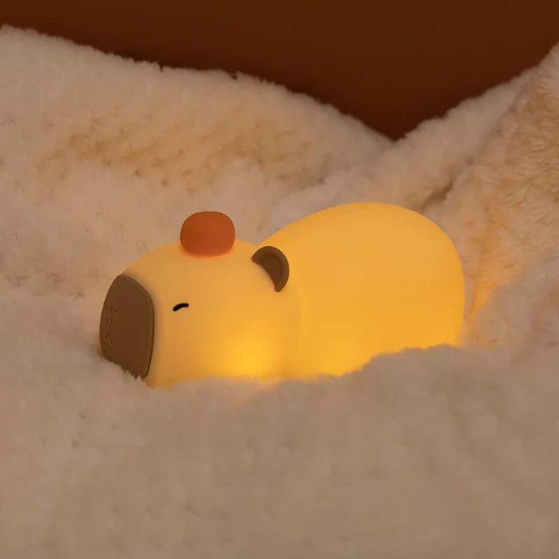 Sleepy Capybara Night Light