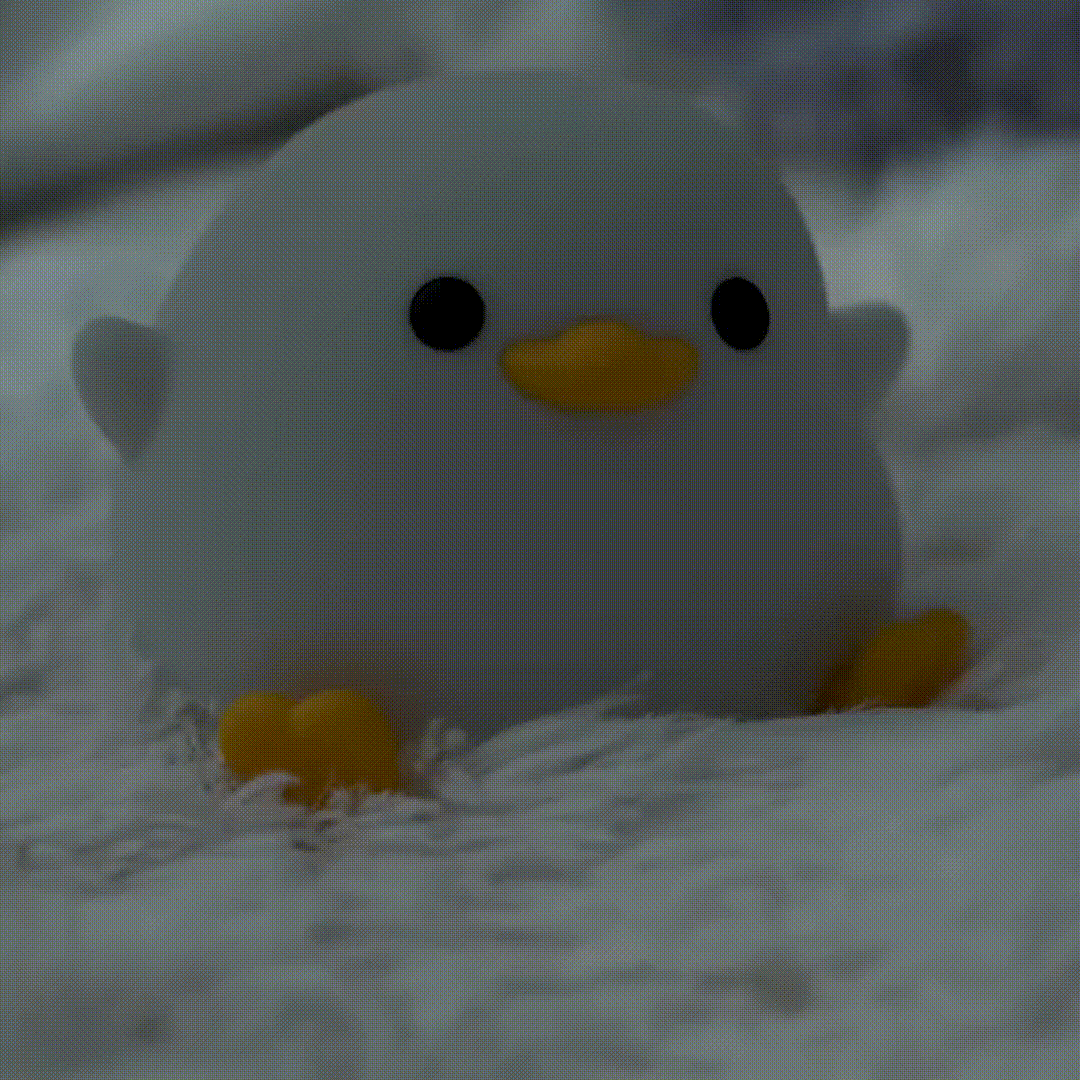 Cute Duck Night Light
