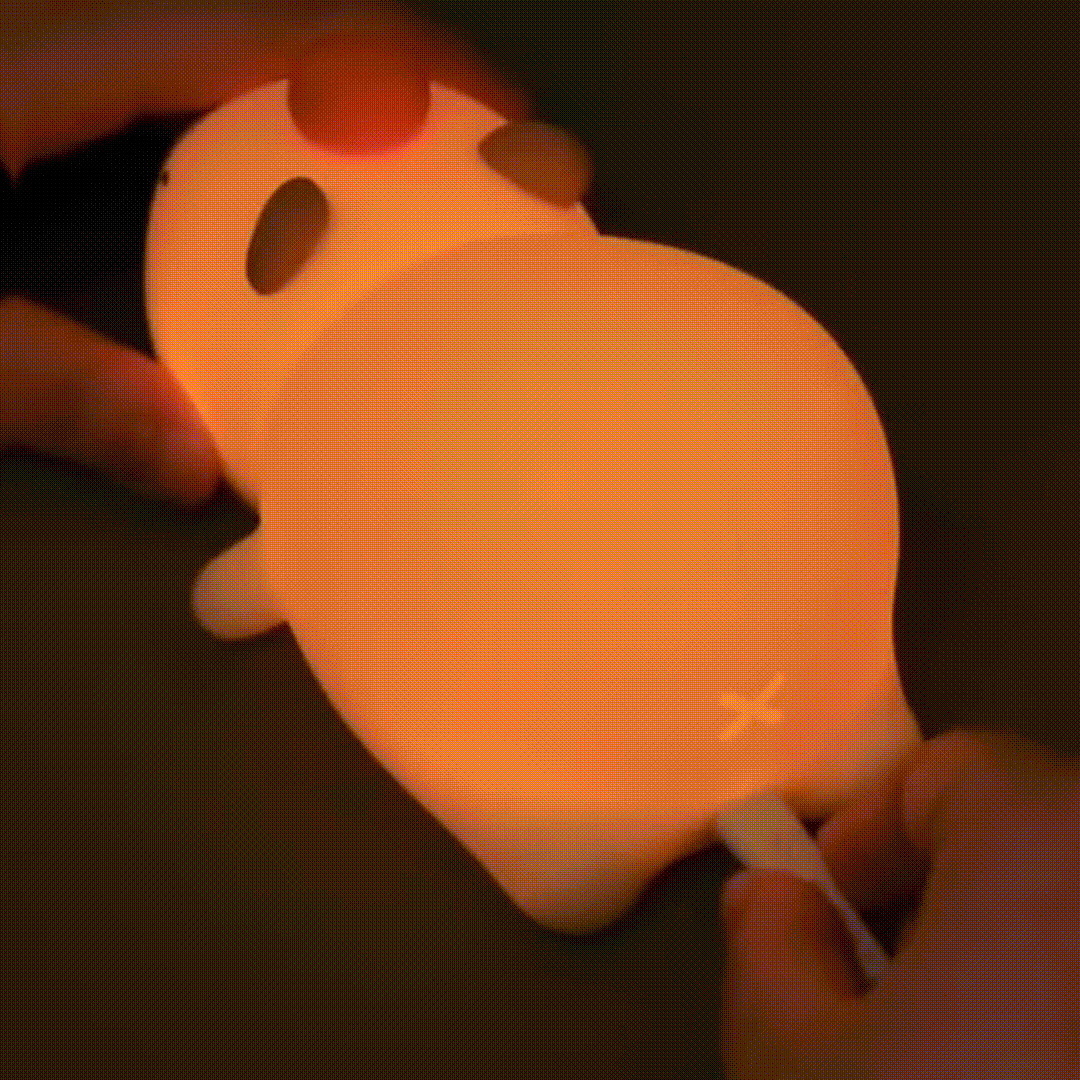 Sleepy Capybara Night Light