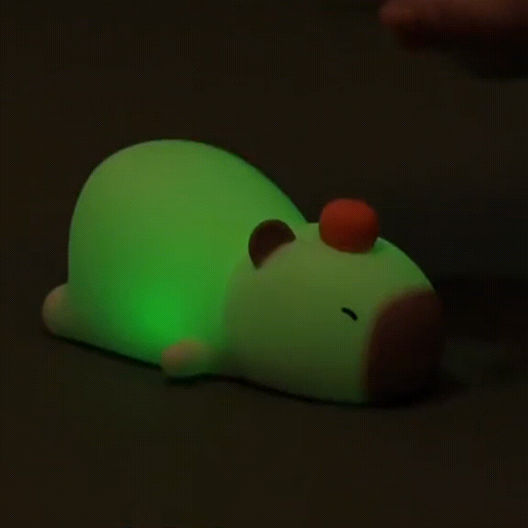 Sleepy Capybara Night Light