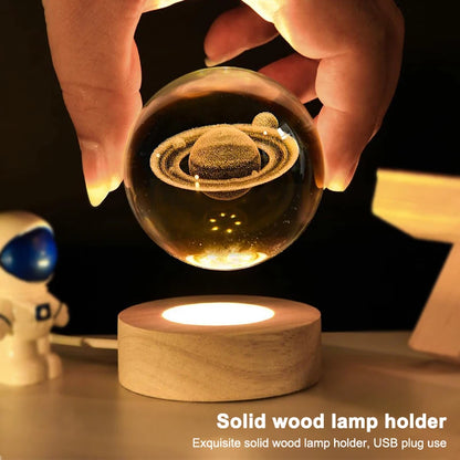 Galaxy Crystal Ball Night Light