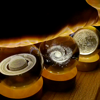 Galaxy Crystal Ball Night Light